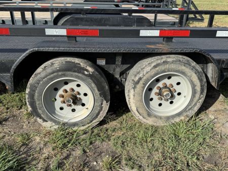 Used 2022 Texas Pride Trailers EQ72416KGN-0142 Flatbed Trailer