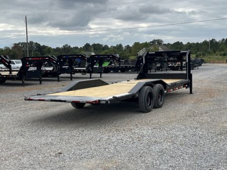 New 2027 MAXX-D 102"X24' 18K Gooseneck Tilt Equipment Trailer