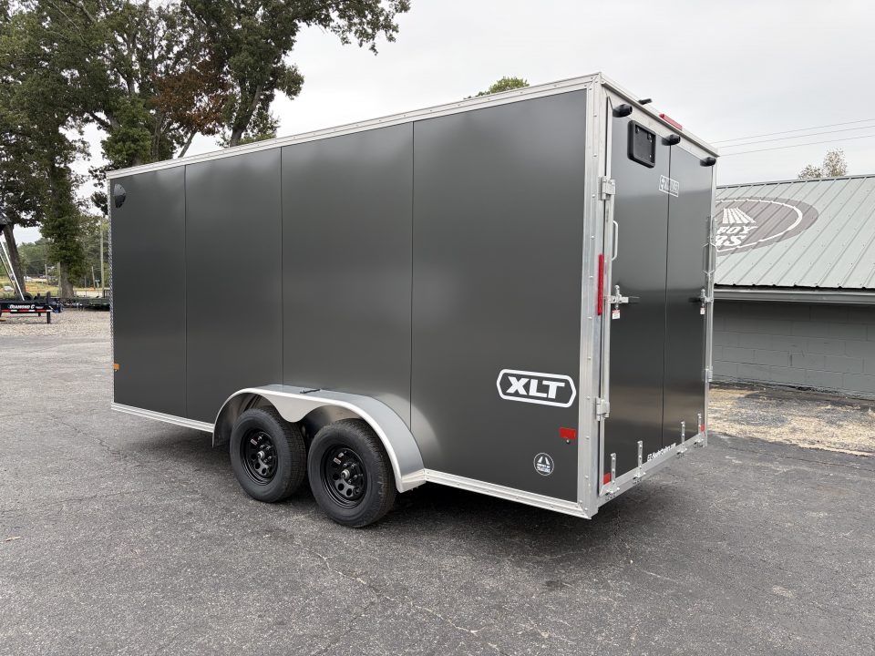 New 2027 ALCOM 7x16' Enclosed, 82" Height, 7K GVWR