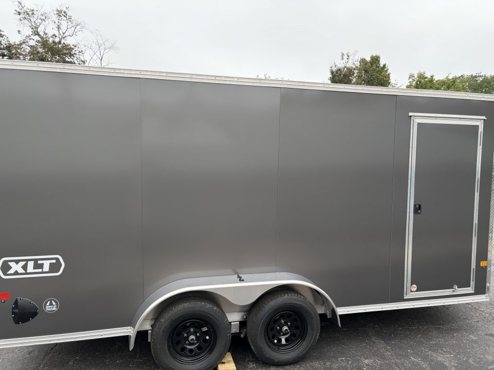 New 2027 ALCOM 7x16' Enclosed, 82" Height, 7K GVWR