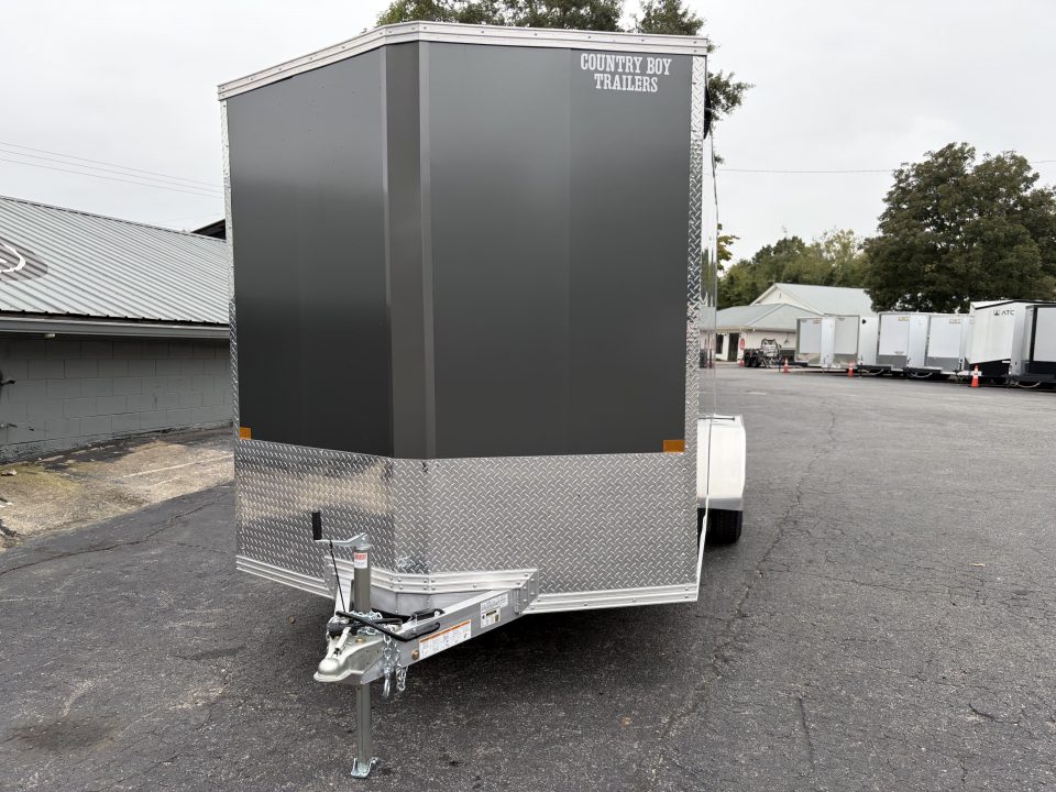 New 2027 ALCOM 7x16' Enclosed, 82" Height, 7K GVWR