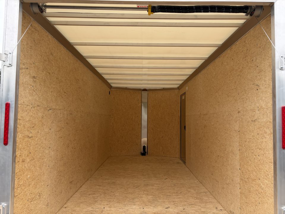 New 2027 ALCOM 7x16' Enclosed, 82" Height, 7K GVWR