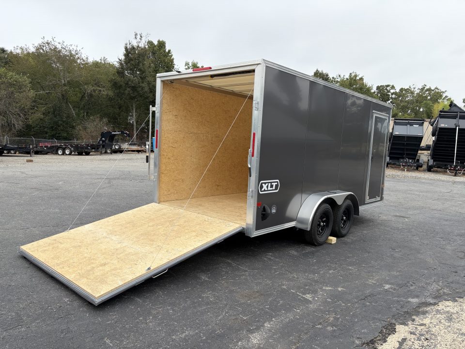 New 2027 ALCOM 7x16' Enclosed, 82" Height, 7K GVWR