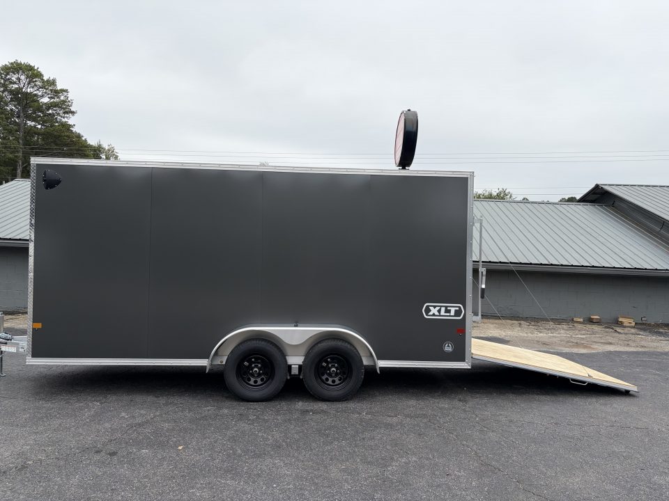 New 2027 ALCOM 7x16' Enclosed, 82" Height, 7K GVWR
