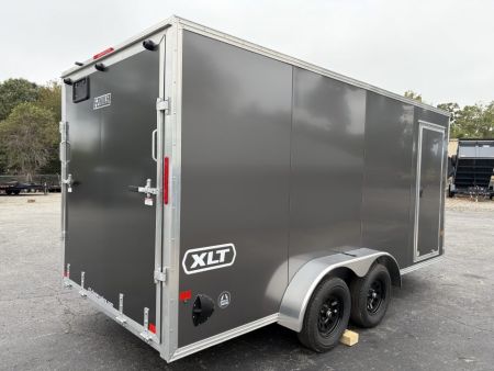 New 2027 ALCOM 7x16' Enclosed, 82" Height, 7K GVWR