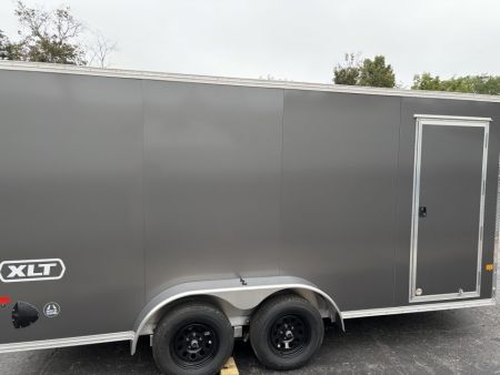 New 2027 ALCOM 7x16' Enclosed, 82" Height, 7K GVWR