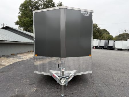 New 2027 ALCOM 7x16' Enclosed, 82" Height, 7K GVWR