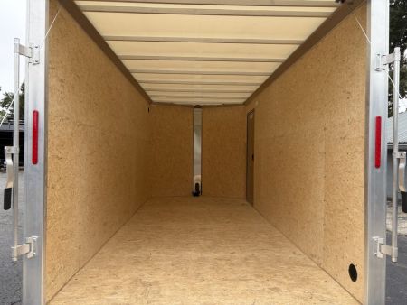 New 2027 ALCOM 7x16' Enclosed, 82" Height, 7K GVWR