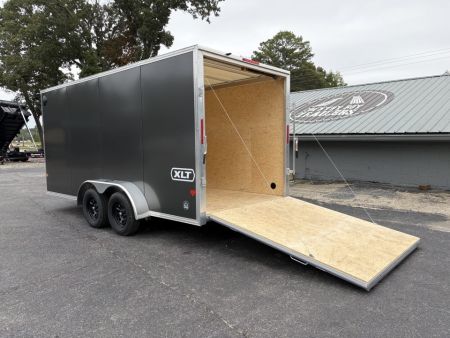 New 2027 ALCOM 7x16' Enclosed, 82" Height, 7K GVWR