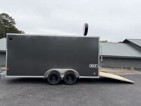 New 2027 ALCOM 7x16' Enclosed, 82" Height, 7K GVWR
