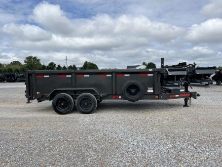 New 2027 MAXXD 83"X16' 17.5K Telescopic Dump Trailer