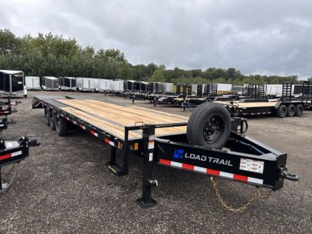 New 2027 Load Trail 102x28 Deckover Tag 14k w/Max Ramps Deckover Trailer