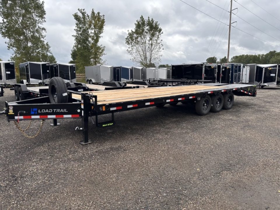 New 2027 Load Trail 102x28 Deckover Tag 14k w/Max Ramps Deckover Trailer