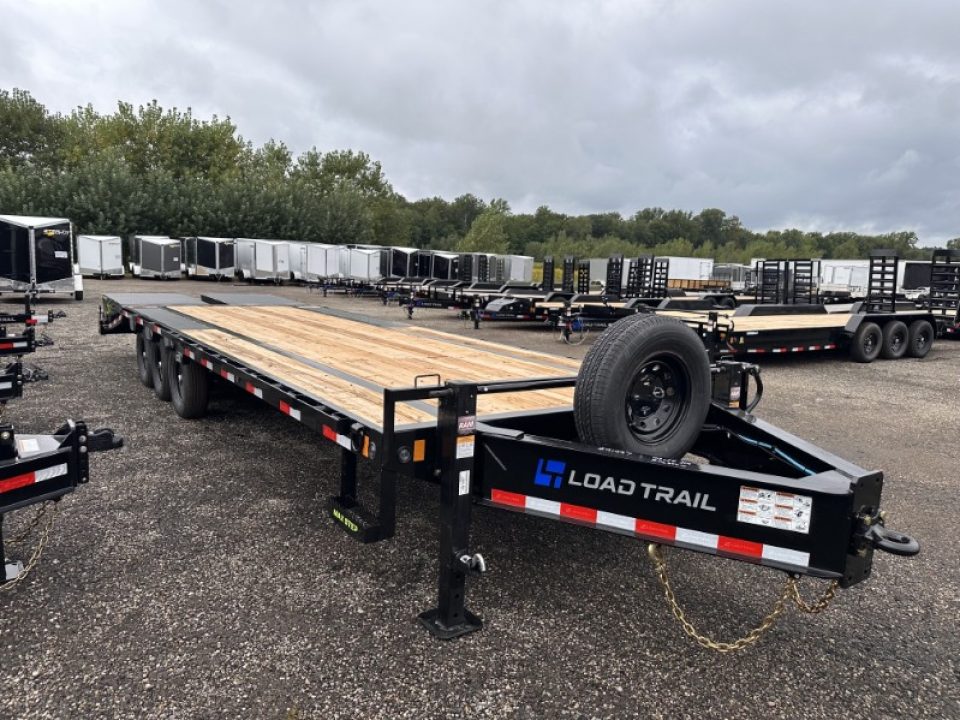 New 2027 Load Trail 102x28 Deckover Tag 14k w/Max Ramps Deckover Trailer