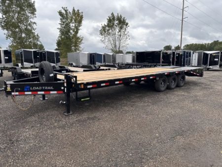 New 2027 Load Trail 102x28 Deckover Tag 14k w/Max Ramps Deckover Trailer