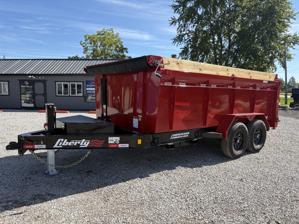 New 2027 Liberty 83X14 Dump Trailer
