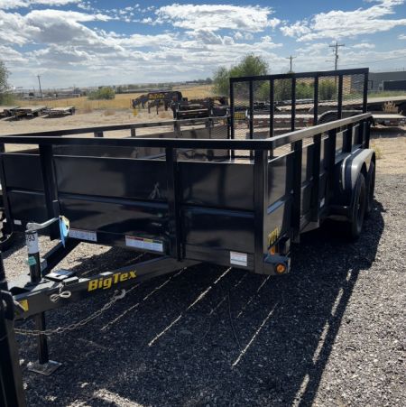 New 2027 Big Tex Trailers 7X14 TANDEM AXLE VANGUARD LANDSCAPE TRAILER 7K WITH RAMPGATE