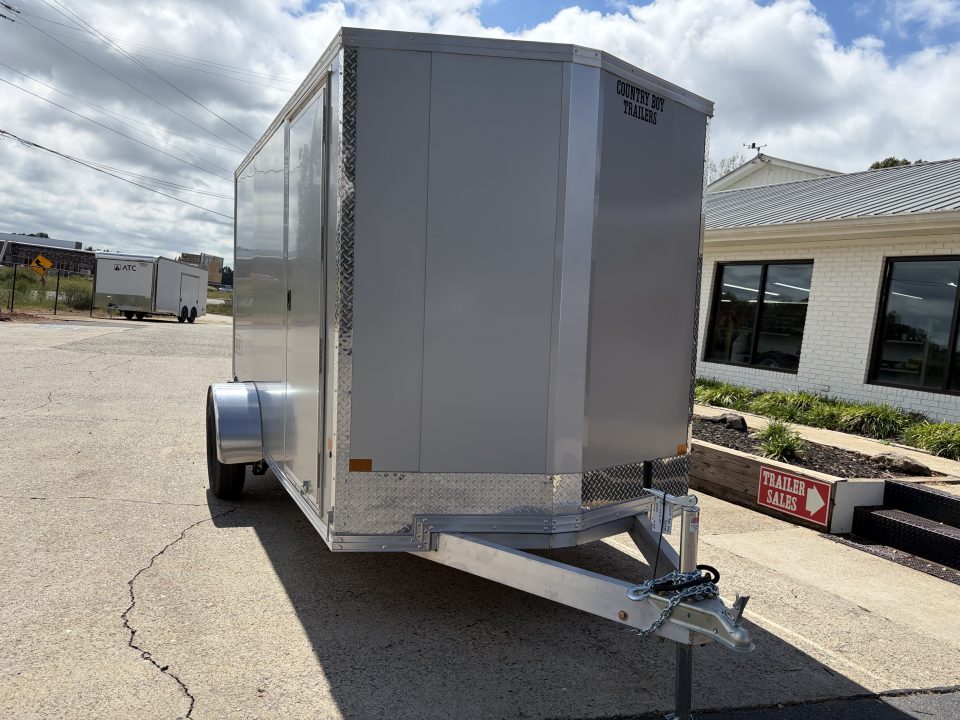 New 2027 ALCOM 6X12' Enclosed, 76" Height
