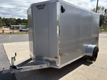 New 2027 ALCOM 6X12' Enclosed, 76" Height