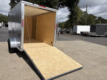 New 2027 ALCOM 6X12' Enclosed, 76" Height