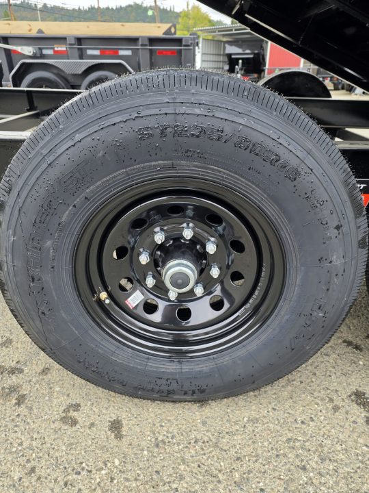 New SALE! 15500 GVWR DUMP TRAILER 2027 Diamond C LPT207 82X14 LOW PROFILE ONYX BLACK