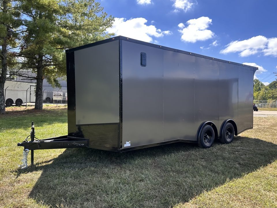 New 2027 8.5X20 Race Trailer - Finished Interior-5200LB Torsion Axle-Car/ Racing Trailer