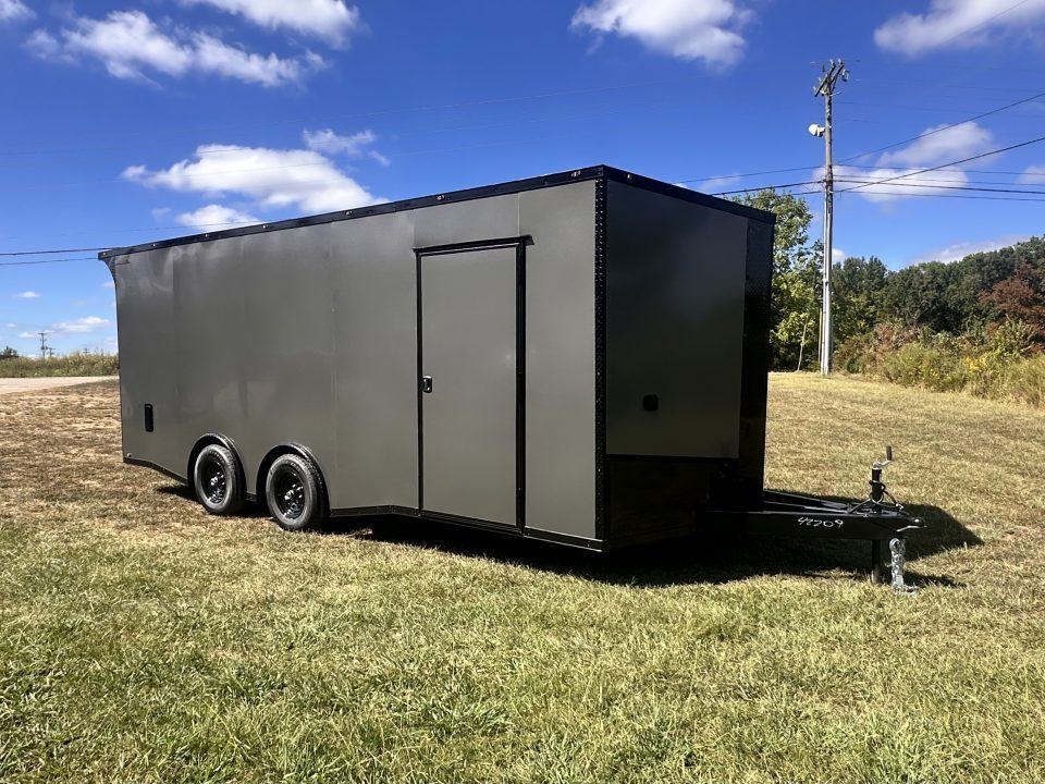 New 2027 8.5X20 Race Trailer - Finished Interior-5200LB Torsion Axle-Car/ Racing Trailer