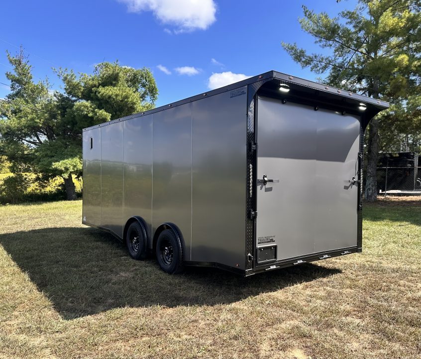New 2027 8.5X20 Race Trailer - Finished Interior-5200LB Torsion Axle-Car/ Racing Trailer