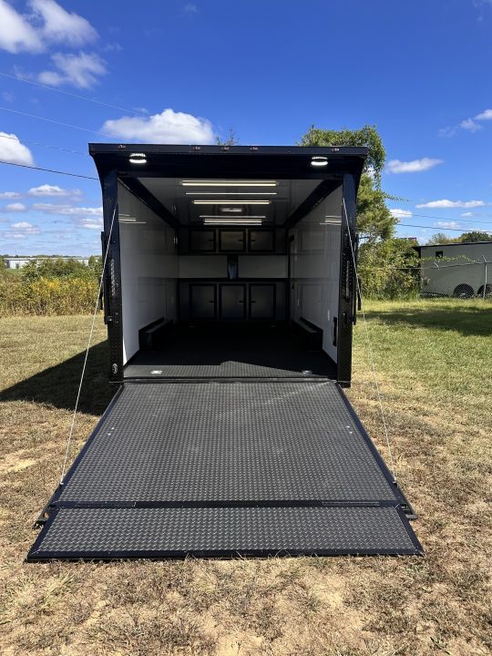 New 2027 8.5X20 Race Trailer - Finished Interior-5200LB Torsion Axle-Car/ Racing Trailer