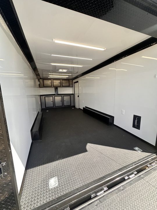 New 2027 8.5X20 Race Trailer - Finished Interior-5200LB Torsion Axle-Car/ Racing Trailer