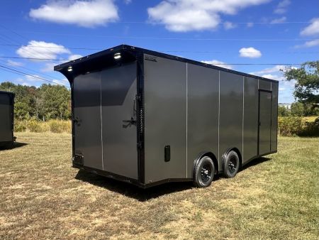 New 2027 8.5X20 Race Trailer - Finished Interior-5200LB Torsion Axle-Car/ Racing Trailer
