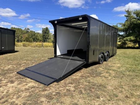 New 2027 8.5X20 Race Trailer - Finished Interior-5200LB Torsion Axle-Car/ Racing Trailer