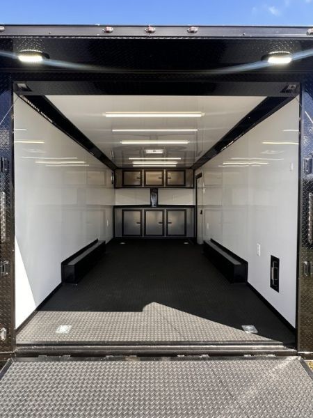 New 2027 8.5X20 Race Trailer - Finished Interior-5200LB Torsion Axle-Car/ Racing Trailer