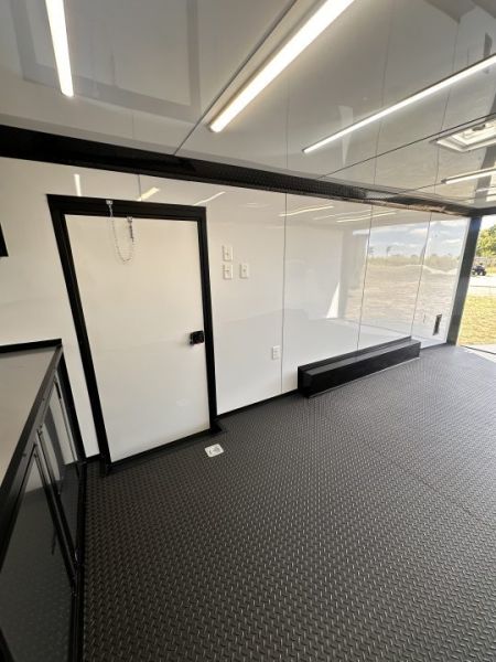New 2027 8.5X20 Race Trailer - Finished Interior-5200LB Torsion Axle-Car/ Racing Trailer