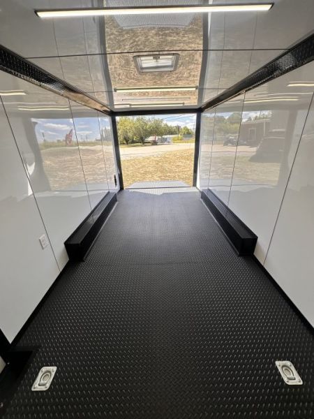 New 2027 8.5X20 Race Trailer - Finished Interior-5200LB Torsion Axle-Car/ Racing Trailer