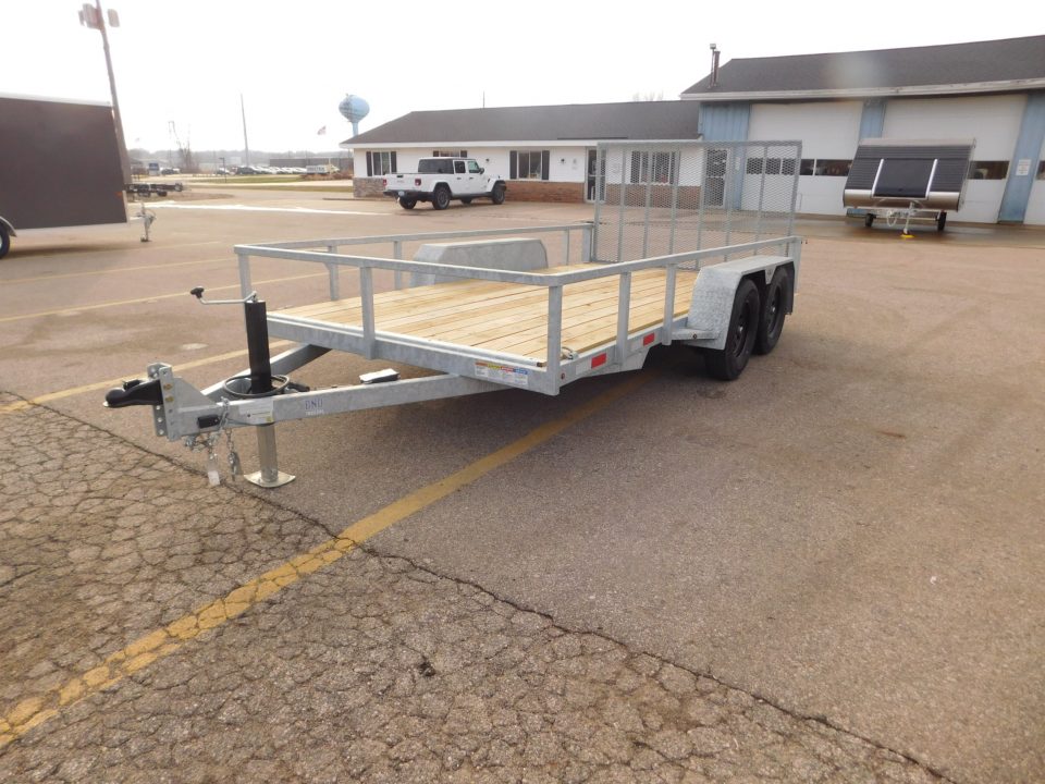 New 2027 BND Trailers GAL 7x14 Utility Trailer