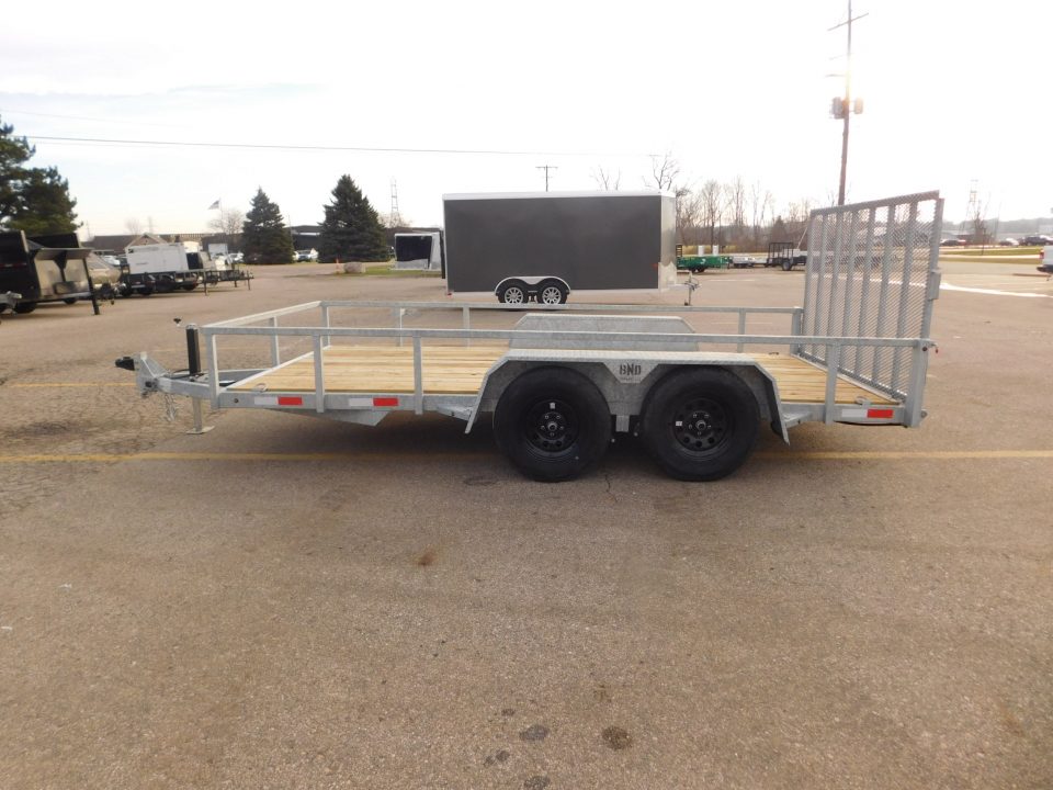 New 2027 BND Trailers GAL 7x14 Utility Trailer