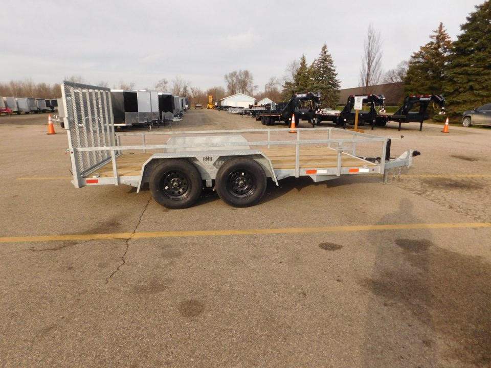 New 2027 BND Trailers GAL 7x14 Utility Trailer