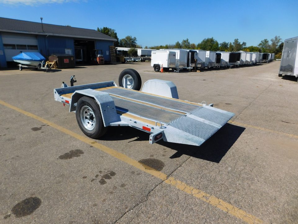 New 2027 BND Trailers S12 6X12 T Scissor 7K Equipment Trailer