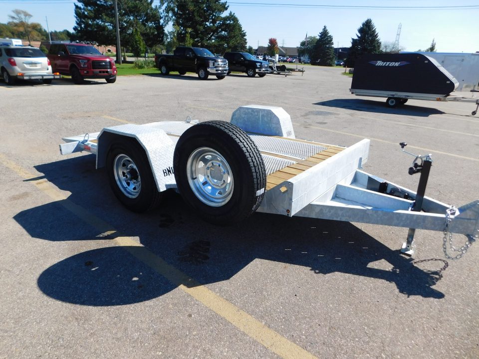 New 2027 BND Trailers S12 6X12 T Scissor 7K Equipment Trailer
