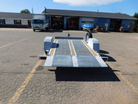 New 2027 BND Trailers S12 6X12 T Scissor 7K Equipment Trailer