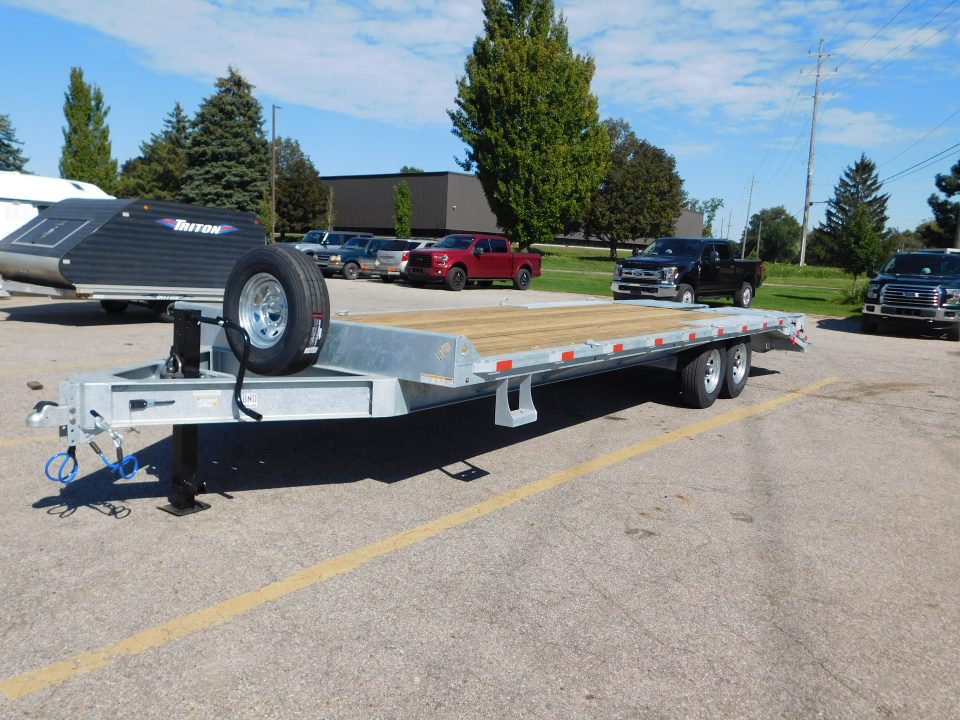 New 2027 BND Trailers GAL25 8.5X25 DCKOVR Equipment Trailer