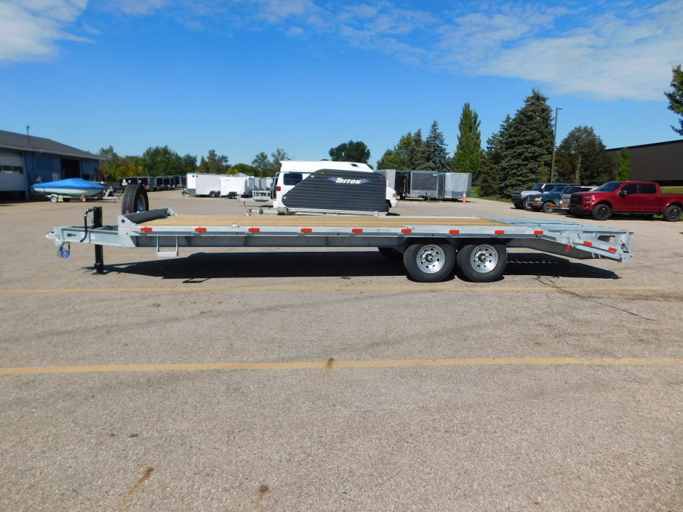 New 2027 BND Trailers GAL25 8.5X25 DCKOVR Equipment Trailer