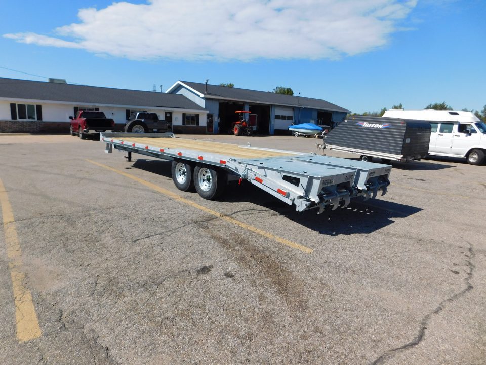 New 2027 BND Trailers GAL25 8.5X25 DCKOVR Equipment Trailer
