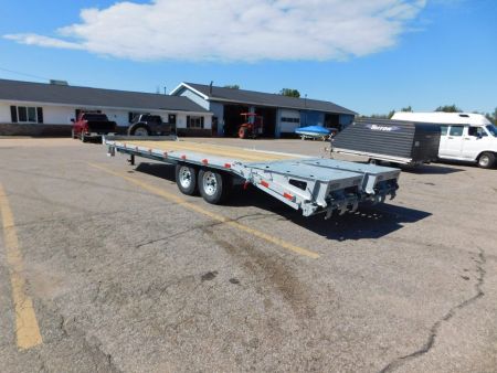 New 2027 BND Trailers GAL25 8.5X25 DCKOVR Equipment Trailer