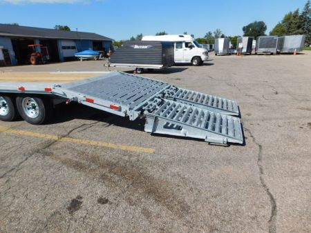 New 2027 BND Trailers GAL25 8.5X25 DCKOVR Equipment Trailer
