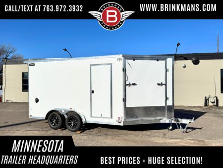 New 2027 Lightning Trailers 7.5X19 Snowmobile Trailer