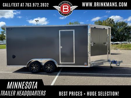 New 2027 Lightning Trailers LTFES716TA2-96 Snowmobile Trailer