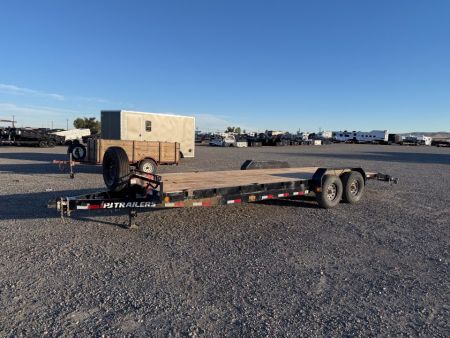 Used 2023 PJ Trailers 24' BP Equipment Trailer