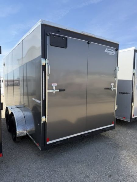 New 2027 Formula Trailers 7X16 TRAVERSE FLAT TOP V-NOSE 7K